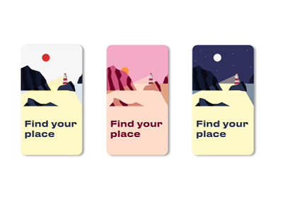 Illustration for travel app app app design design illustration travel vector