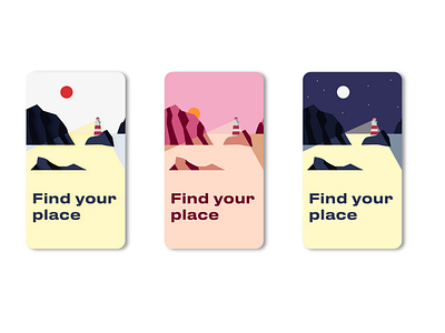 Illustration for travel app