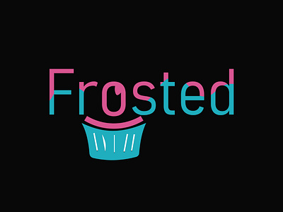 cupcake logo FROSTED