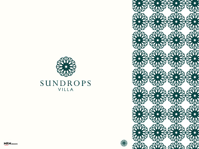 logo design for SUN DROPS VILLA branding design elegant icon logo logodesign logotype luxury luxury logo minimal new typography