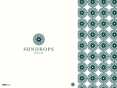 logo design for SUN DROPS VILLA