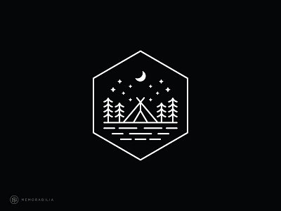 Outdoor adobe illustrator brand design branding branding and identity branding design designlogo flat lineart logo logo design logodesign logos minimalist night outdoor outdoor logo simple simple design simple logo simplicity