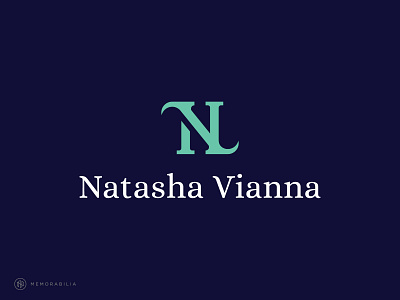 Natasha Vianna adobe illustrator branding branding and identity branding design designlogo flat logo logodesign minimalist simple