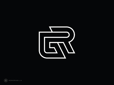 GR branding designlogo elegant flat logo logo design logodesign logos minimalist monogram simple simple design simplicity