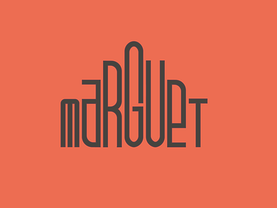 MARGUET logo branding design icon illustration logo vector