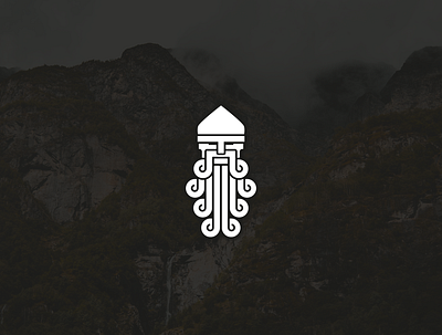 Nordic logo branding design icon illustration logo vector