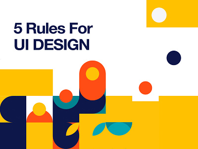 5 Rules For UI Design bootstrap 4 carousel daily ui design design daily designer developer draw illustration inspiration pattern patterns responsive rules ui ui kit web design