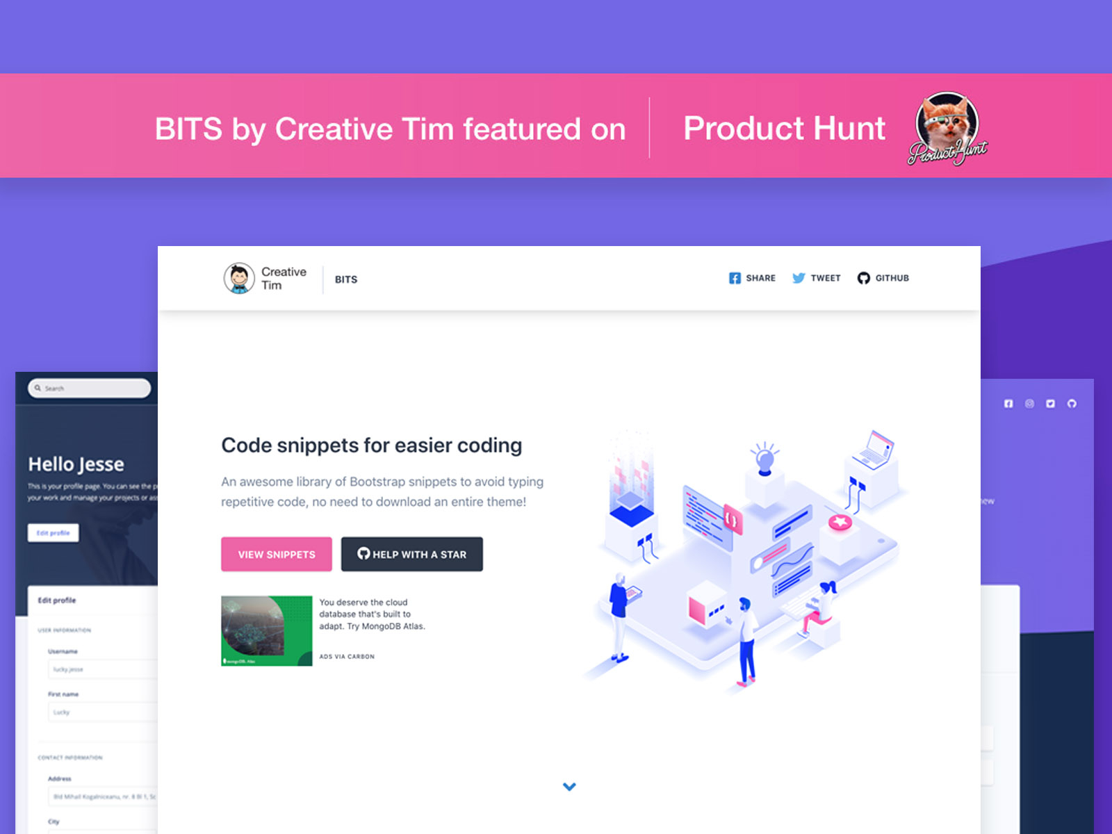 BITS By Creative Tim By Creative Tim On Dribbble