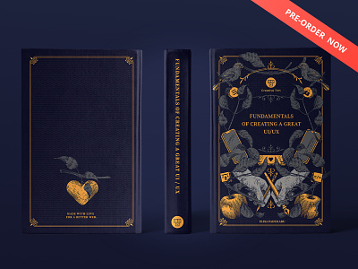 Book Release: Fundamentals of Creating a Great UI/UX by Creative book buttons cover dashboard design example free fundamentals gradient graphic design learn learning offer pre order resources uiux web design