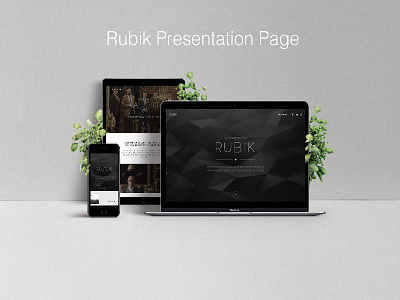 Rubik Presentation Page