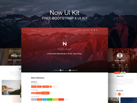 Now UI Kit - Free Bootstrap 4 UI Kit