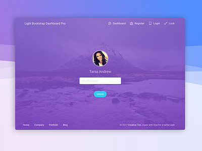 Light Bootstrap Dashboard Pro, Bootstrap 4 Admin Template ❤️