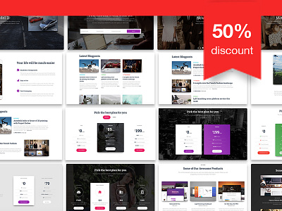 Material Kit BS3 ❤️ bootstrap 3 ui kit bootstrap material design discount kit material design premium product ui