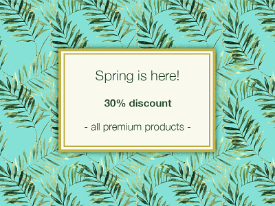Spring is here! ☀️ angular bootstrap dashboard discount html kit premium products react spring