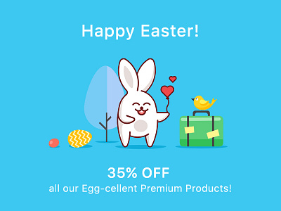 Happy Easter 🐰! bootstrap 4 dashboard discount easter kit premium products