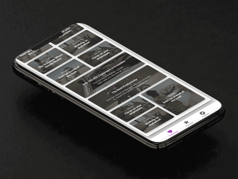 Mobile Design categories feed material design mobile mobile design uiux