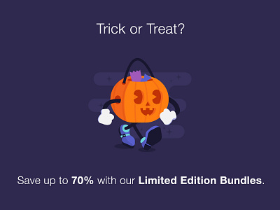 Halloween Bundles 👻 angular bundles campaign halloween html react trickortreat vuejs