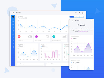 Black Dashboard PRO React bootstrap 4 cards ui chart dashboard gradient light mode premium react.js responsive sidebar menu typogaphy web design