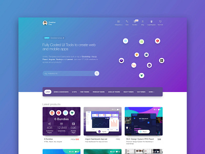 Creative Tim admin template bootstrap 4 bootstrap dashboard components dashboard design free gradient material design responsive sketch ui kit web design