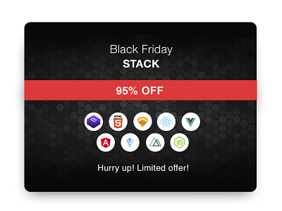 Black Friday 2019 black friday blackfriday bootstrap 4 business dashboard discount gradient html5 material design offer premium react responsive stack vuejs web design web development