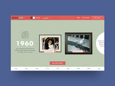 Me, You and the Zoo – Timeline 60s archive chester zoo history microsite timeline