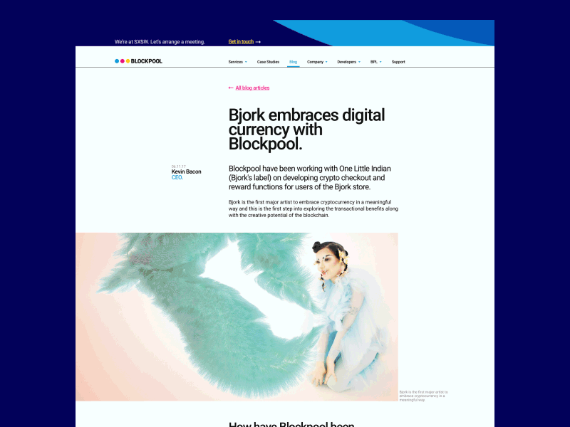 Blockpool – Article article blockchain editorial