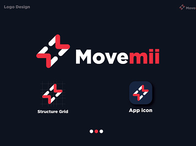 Movemii Health logo logo logodesign logodesigner minimal minimallogo modernlogo