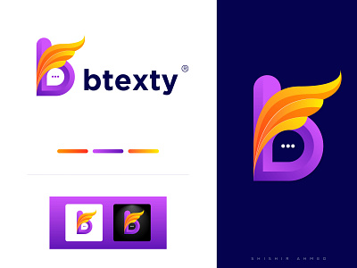 btexty Logo Design