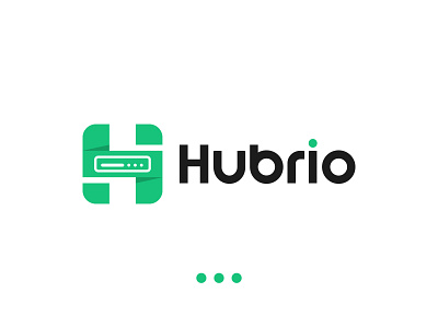 Hubrio logo design graphic design unique logo