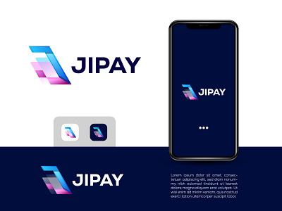Jipay logo design