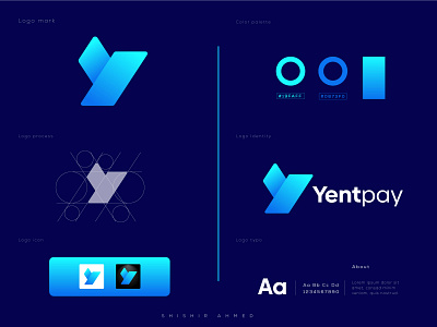 Yentpay Logo design