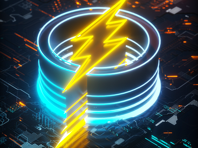 Speed Force abstract design aftereffects cinema 4d design illustration logo
