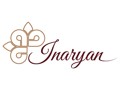 Inaryan Scarf branding design illustration logo