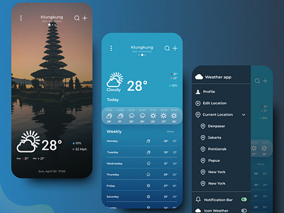 Weather Application Design app ui beginner daily ui dailyui design figma mobile app mobile design mobile ui ui ui design uidesign user user experience user interface user interface design userinterface uxuidesign weather weather app