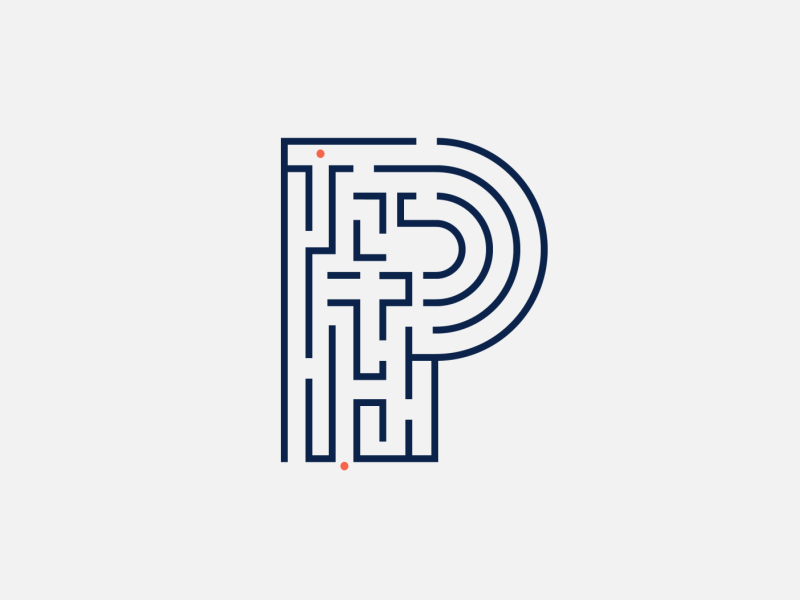 Pattern Theory - Maze animation animation branding clean gif illustration logo maze pattern