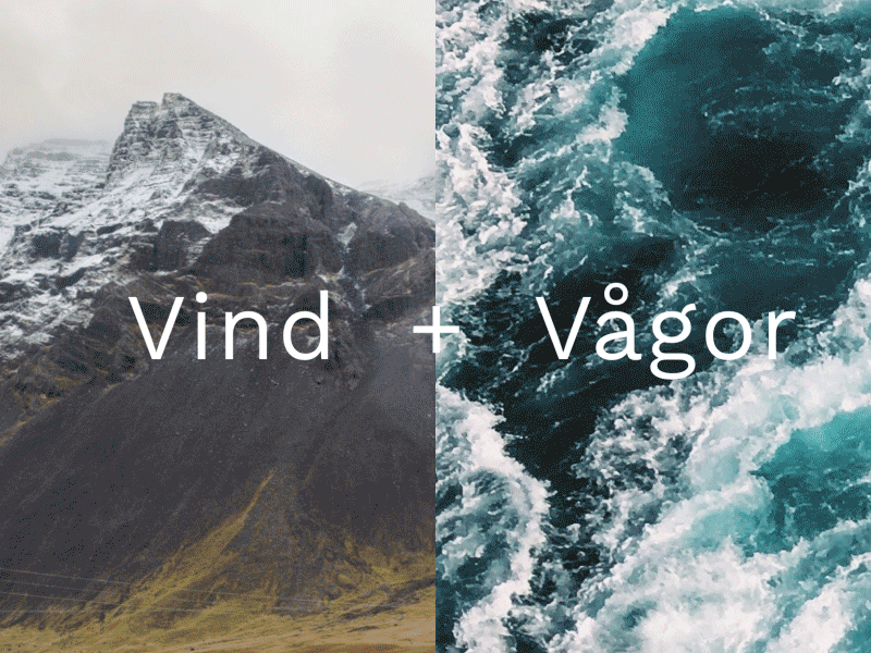 Vind + Vagor - Brand development animation beauty branding clean cosmetics logo natural typography