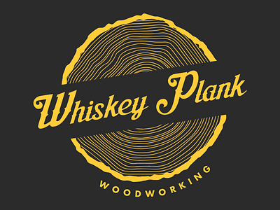 Whiskey Plank Woodworking logo michigan u.p. whiskey woodworking
