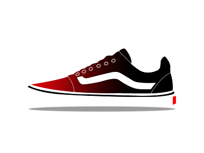 VANS design diseño grafico dribbbler graphic design illustration illustrator ilustración minimal minimalistic shoes vans vector