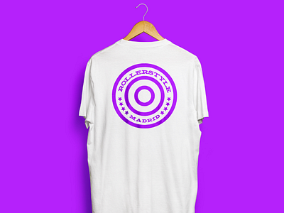 ROLLERSYLE SHIRT badge branding graphic design icon logo merch t shirt