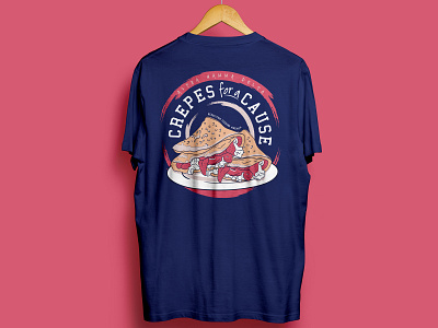 Crepes For A Cause Tshirt