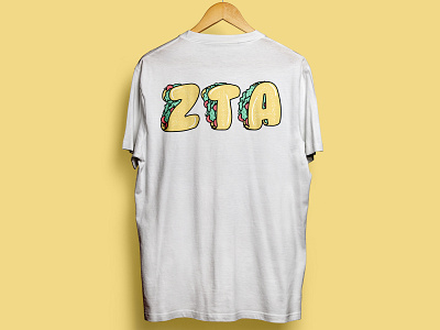 Taco Font Tshirt taco zeta