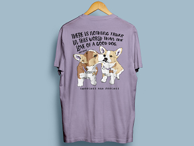 Corgi Puppy Tshirt Design