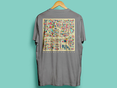 University Map Tshirt