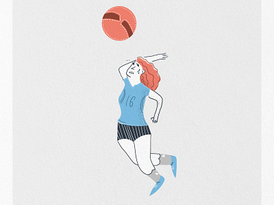 Playing Volleyball activity art character charcter design design digital painting digitalart dribbble dribble illustration photoshop quarantine sport sports volleyball