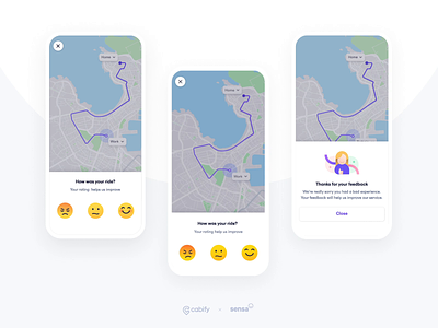 Rating Experience animation design app app design cabify cabify app cabifydesign design design app emoji emotions feedback illustration interaction mobile app mobility rating ratings riders ui