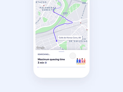 Waiting time minigame animation app design app game cabify cabify app cabifydesign design game game design illustrated game minigame mobile app mobility queuing time rider rider app scooter ui wating time