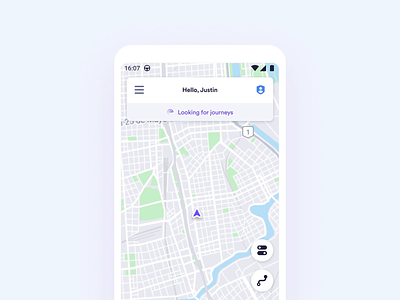 Heatmap app app design cabify cabifydesign city city map driver app heatmap idle layers idle layers interactive map journey map mobility operation zones