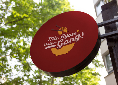 Mie Ayam Dalam Gang Logosign branding