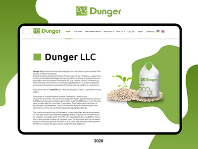 Dunger - Web Design