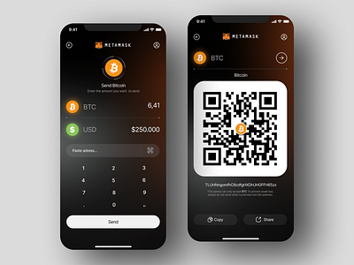 MetaMask – Send & Receive assets bitcoin blockchain btc coin crypto eth ethereum exchange metamask metaverse nft swap token trading wallet